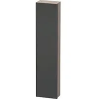 Duravit DuraStyle Hochschrank DS1228L4943 40x24x180cm, Tür links, graphit matt/basalt