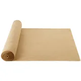 Vevor Jute Stoff, Sackleinen-Stoffrolle, 50x50 hochdichte breite natürliche Sackleinen-Stoffrollen, 1016mmx45,7m, für Dekoration, Handwerk, Hochzeit, Gartenarbeit, Pflanzen- & Baumwinterabdeckung