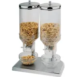 APS Müslispender Duo Fresh & Easy glänzend, silber 2 x 4,5 l, 1 St.