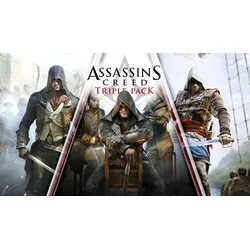 Assassin's Creed Triple Pack: Black Flag, Unity, Syndicate