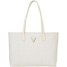 Valentino Queen Re Shopper Kunstleder Ecru/Multi