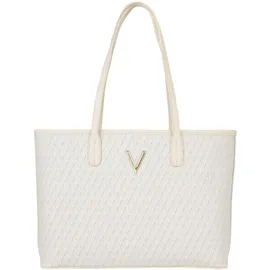 Valentino Queen Re Shopper Kunstleder Ecru/Multi