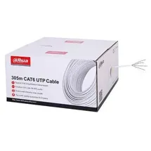 Dahua CCTV Cabling, DH-PFM923I-6UN-C, 305m UTP CAT6 cable (U/UTP, CAT6, 305 m), Netzwerkkabel