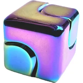 elliot gmbh Fidget Spinner Cube | Multicoloured Metallic