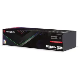 GENESIS Boron 500 XXL RGB Schwarz