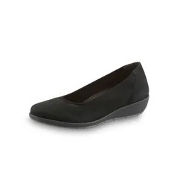 Ballerina CLASSIC, Damen, Gr. 42, schwarz, Nubukleder, feminin, Schuhe