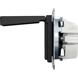 Merten Schuko-Steckdose schwarz matt 1 St.