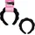 Brushworks Black Cloud Headband
