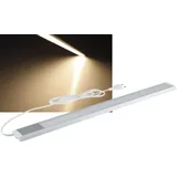 ChiliTec LED Unterbauleuchte 60cm Küchen-Unterbau-Lampe Küche Möbelleuchte 230V 10W, 1280lm, 3000K WW