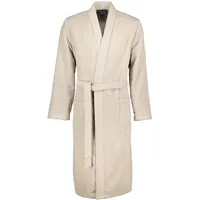 CAWÖ Bademäntel Herren Kimono Struktur 5509 sand - 339 L