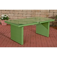 CLP Polyrattan Tisch Avignon, Farbe:grün, Größe:180 cm