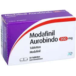 Modafinil Aurobindo 200 mg Tabletten 50 St