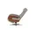 HIMOLLA Ledersessel 7818 Grau