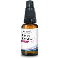 Dr. Böhm Ein-Durschlaf Akutspray