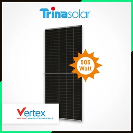 Trina Solar Solarpanel 500 Watt (505 Wp) TRINA Vertex Solarmodul TSM-DE18M.08(II) mono BF