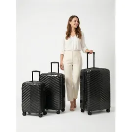 Redolz Essentials 18 Koffer-Set 3-tlg. schwarz/metallic black