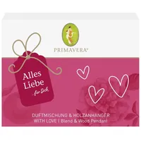 Primavera Geschenkset Alles Liebe (Duftmischung+Anhänger)