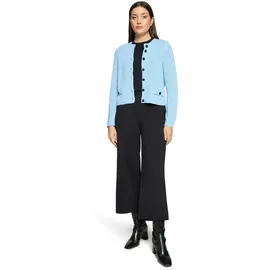 Betty Barclay Strickjacke mit aufgesetzten Taschen Powder Blau 36