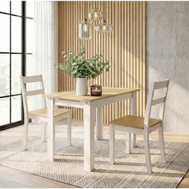 VCM Pesoli 120-160 x 76 x 90 cm braun