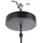 EGLO Glyneath 1-flg. 38 cm rund schwarz
