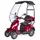 VELECO Faster Elektromobil 4-Rad rot