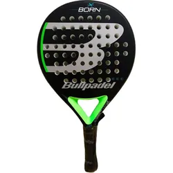 Bullpadel Born Schwarz Grün EINHEITSGRÖSSE