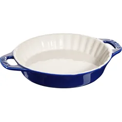 Staub Tarteform 24 cm blau
