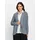 Inspirationen Strickjacke in Rauchblau-Meliert 52