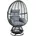 Polyrattan Loungesessel Schwingsessel Rattan Sessel Relaxsessel Stuhl Anthrazit