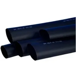 3M Deutschland Warmschrumpfschlauch Rolle 9,5/4,8 mm,sw,dünnw. HSR sw