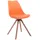 CLP Besucherstuhl Troyes Kunstleder orange