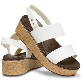 Crocs Brooklyn Cork Low Wedge Chalk 42