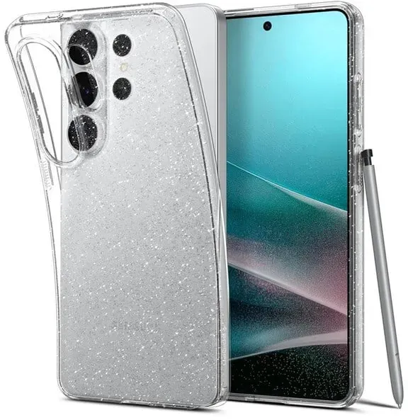 Liquid Crystal Glitter - crystal quartz - Samsung Galaxy S26 Ultra