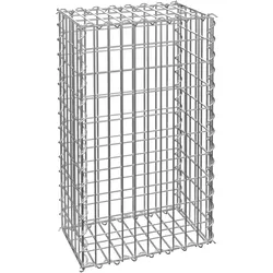 tectake Gabione Steinkorb mit Maschenweite 5x10cm - 100 x 30 x 50 cm - 402780