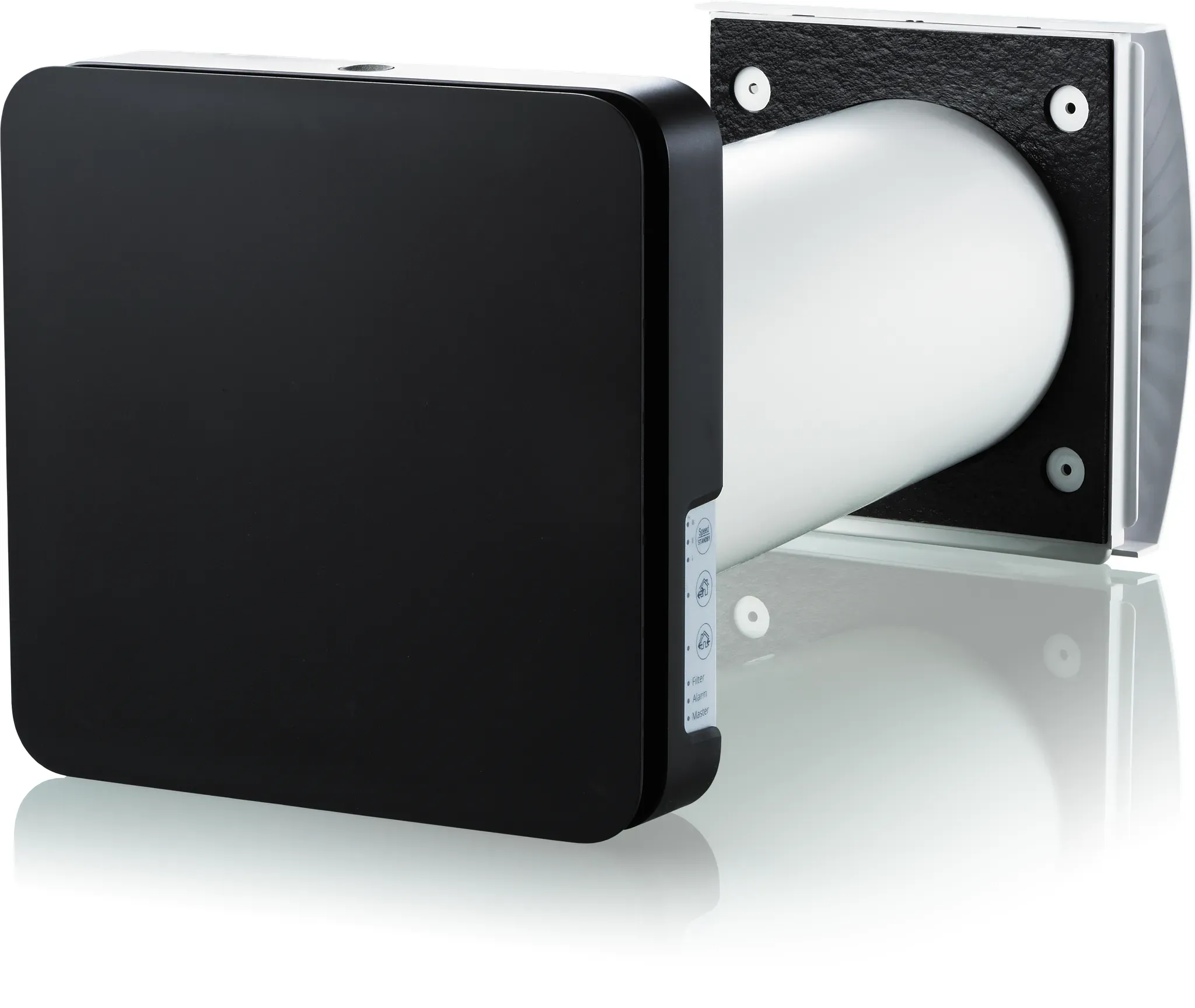 Blauberg dezentrale Lüftungsanlage VENTO inHome W BLK ? 50 m3/h ? bis 95% WRG ? ...