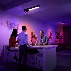 Philips Hue White and Colour Ambiance Centris 3-flg. schwarz