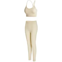 YEAZ Damen, Tights, Charm S, beige,
