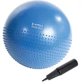 HMS Gymnastikball mit Noppen Navy 55CM