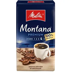 Melitta Kaffee Montana gemahlen 500G