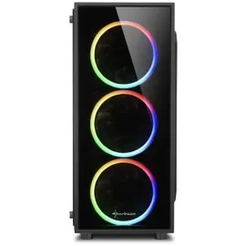 Sharkoon TG4 RGB schwarz Midi Tower