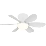 GLOBO Deckenventilator Delores 51 cm weiß