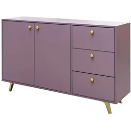 agmat-furniture Siena 140 x 86 x 41 cm Lila