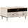 vidaXL Couchtisch Weiß Massivholz 80 x 54 x 40 cm
