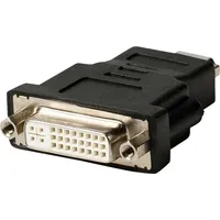 Nedis CVGB34910BK HDMI Type A (Standard) DVI-D Schwarz, Edelstahl