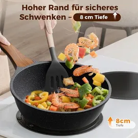 yashe tiefe Bratpfanne 24 cm