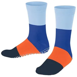 Falke Haussocken Summer mit rutschhemmendem Noppendruck, Größe 31-34 in Blau crystal bl 6290,