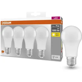 Osram LED 4er Set E27, 2700 K, 10 W, 4058075184992,