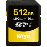 Wise SDXC UHS-II V60 512GB