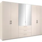 Set One by Musterring Drehtürenschrank »Henderson«, mit Spiegel und 3 Schubladen, inkl. Fachböden und Kleiderstangen