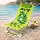 KASANOVA Strandstuhl Mojito mit Kopfstütze